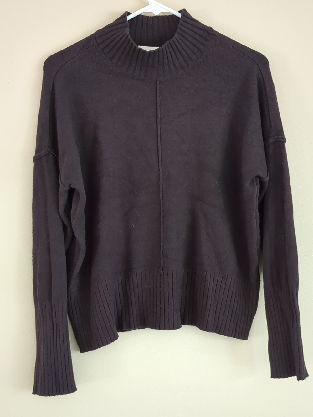 Small Cyrus Brown Soft Sweater Lounge Comfy